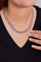Heliophilia Silver Collar de Metal CK9932 Plata